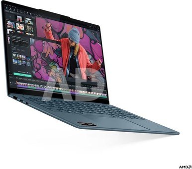 Lenovo Yoga Slim 7 14AKP10 14 WUXGA AMD R5 AI 330/16GB/512GB/AMD Radeon 820M/WIN11 Home/ENG Backlit kbd/Tidal Teal/2Y Warranty | Lenovo