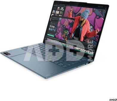 Lenovo Yoga Slim 7 14AKP10 14 WUXGA AMD R5 AI 330/16GB/512GB/AMD Radeon 820M/WIN11 Home/ENG Backlit kbd/Tidal Teal/2Y Warranty | Lenovo