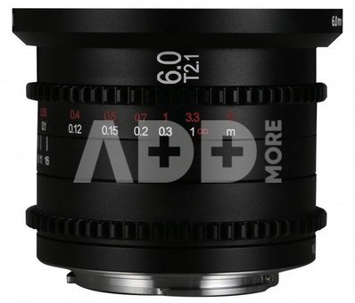 Lens Laowa Venus Optic 6 mm T2,1 Cine for Micro 4/3