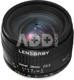 Lensbaby Velvet 28 Fuji X