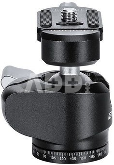 Leofoto Ballhead LH-22 + Release Plate PU-25
