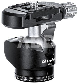 Leofoto Ballhead LH-22 + Release Plate PU-25