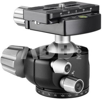 Leofoto Ballhead LH-36 + Release Plate QP-70N