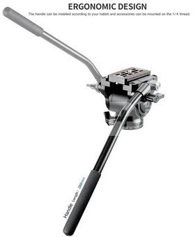 Leofoto BV-5 Mini Compact Fluid Head/ Tilt Lock Design