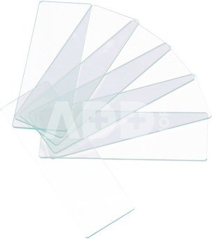 Levenhuk G50 1H Single Cavity Blank Slides, 50 vnt