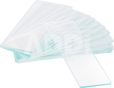 Levenhuk G50 1H Single Cavity Blank Slides, 50 vnt