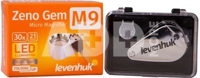 Levenhuk Zeno Gem M9 Plus didinamasis stiklas