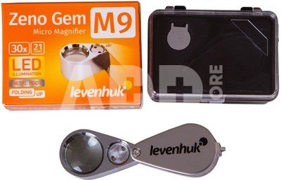Levenhuk Zeno Gem M9 Plus didinamasis stiklas