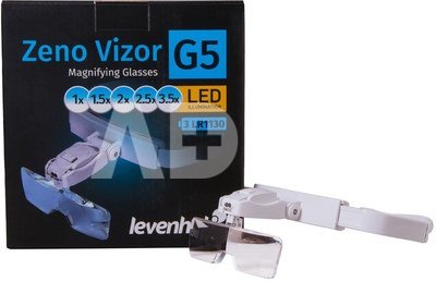 Levenhuk Zeno Vizor G5 Magnifying Glasses 1/1.5/2/2.5/3.5x
