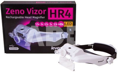 Levenhuk Zeno Vizor HR4 Head Rechargeable Magnifier 1/1.5/2/2.5/3.5 x