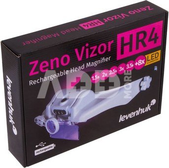 Levenhuk Zeno Vizor HR4 Head Rechargeable Magnifier 1/1.5/2/2.5/3.5 x