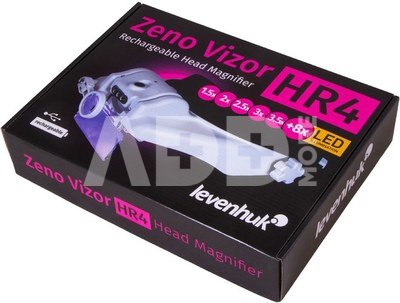 Levenhuk Zeno Vizor HR4 Head Rechargeable Magnifier 1/1.5/2/2.5/3.5 x