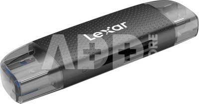 Lexar Cardreader Dual Slot USB-A/C (LRW310X) Supports microSD and SD cards (USB 3.1)