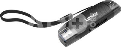 Lexar Cardreader Dual Slot USB-A/C (LRW310X) Supports microSD and SD cards (USB 3.1)