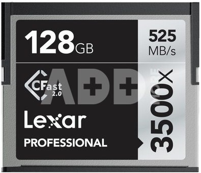 Lexar CFast 2.0 128GB 3500x Professional