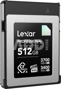 Lexar CFexpress 4.0 Pro Diamond R3700/W3400 (VPG400) 512GB