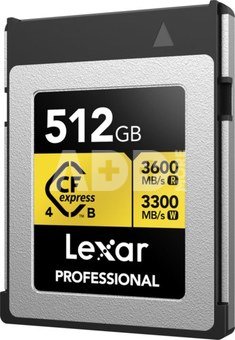 Lexar CFexpress 4.0 Pro Gold R3600/W3300 512GB