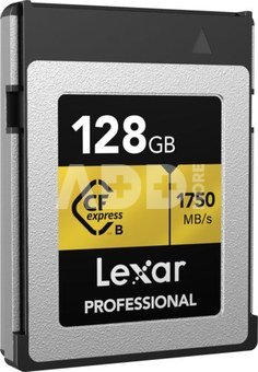 LEXAR CFEXPRESS PRO GOLD R1750/W1500 128GB