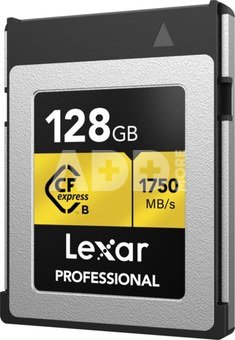 LEXAR CFEXPRESS PRO GOLD R1750/W1500 128GB