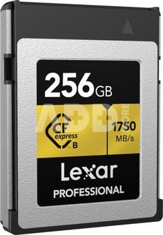 LEXAR CFEXPRESS PRO GOLD R1750/W1500 256GB