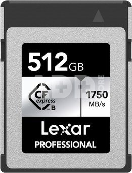 LEXAR CFEXPRESS PRO SILVER SERIE R1750/W1300 512GB