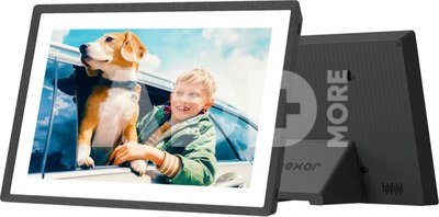 Lexar I Pexar Digital Picture Frame I 10.1-inch (Black) expandable with 32GB SD card or USB Flash