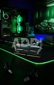 Lexar 2x16GB ARES Gaming UDIMM DDR5 6800 Memory with Black heatsink and RGB lighting Lexar