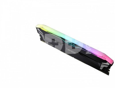 Lexar 2x16GB ARES Gaming UDIMM DDR5 6800 Memory with Black heatsink and RGB lighting Lexar