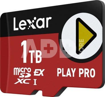 Lexar microSDXC Express PLAY Pro Express 7.1, R900/W600 C10 U3 UHS-I (V30) 1TB