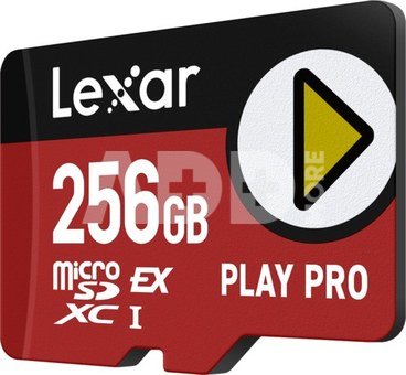 Lexar microSDXC Express PLAY Pro Express 7.1, R900/W600 C10 U3 UHS-I (V30) 256GB
