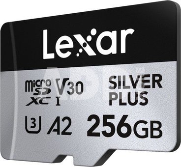 Lexar microSDXC Professional SILVER Plus UHS-I/U3/A2/4K R205/W150 (V30) 256GB