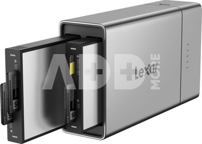 Lexar Professional Workflow Go with 2 Module bay incl. 5000mAh battery