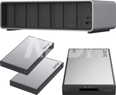 Lexar Professional Workflow Pro with CFexpress Type A reader and 2x2TB SSD