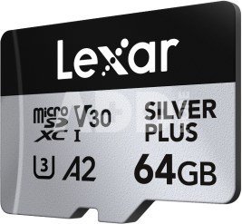 Lexar Professional SILVER PLUS microSDXC UHS-I Card 64 GB