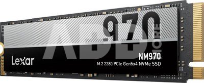 Lexar SSD | NM970 | 1000 GB | SSD form factor M.2 2280 | Solid-state drive interface PCIe Gen 5X4 | Read speed 11000 MB/s | Write speed 10000 MB/s
