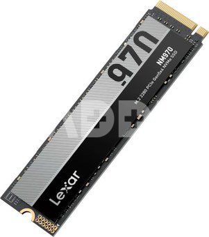 Lexar SSD | NM970 | 1000 GB | SSD form factor M.2 2280 | Solid-state drive interface PCIe Gen 5X4 | Read speed 11000 MB/s | Write speed 10000 MB/s