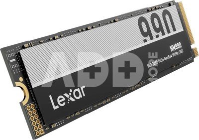 Lexar SSD | NM990 | 4000 GB | SSD form factor M.2 2280 | Solid-state drive interface PCIe Gen 5x4 | Read speed 14000 MB/s | Write speed 11000 MB/s