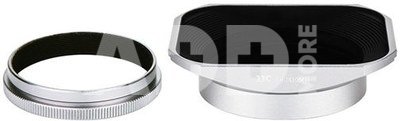 JJC LH JX100FII Zonnekap Zilver