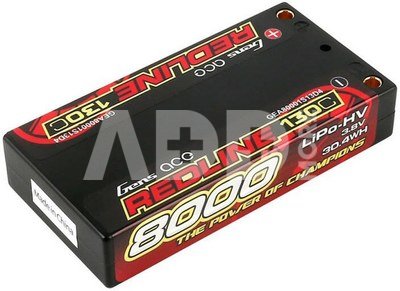 Lipo Battery GENS ACE 8000mAh 3.8V 1S2P 130C
