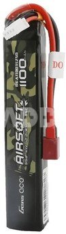 Lipo Gens ace 25C 1100mAh 3S1P 11.1V Airsoft Gun battery with T-plug