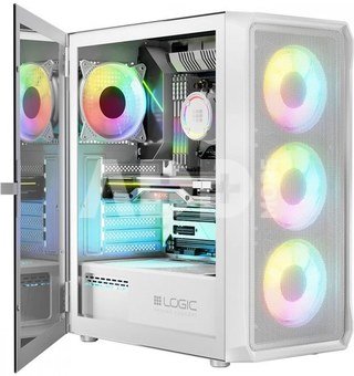 Logic Concept Computer cases PORTOS ARGB MIDI White