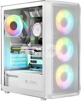 Logic Concept Computer cases PORTOS ARGB MIDI White