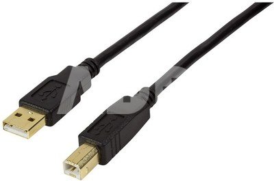 LogiLink Active repeater cable USB 2.0 AM/BM 10m black