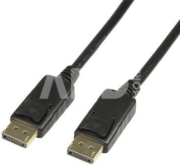LogiLink DisplayPort 1.2 cable, 4K2K, 5m, black