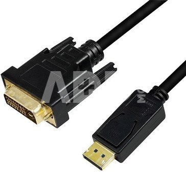 LogiLink DisplayPort to DVI cable , black, 5m