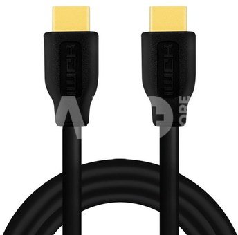 LogiLink HDMI cable 4K/60Hz, CCS , black, 3m