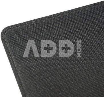 Mousepad in leather design Black