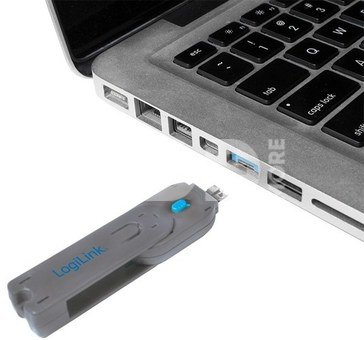 LogiLink USB port blocker 1xkey 4x locks
