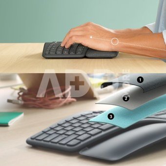Logitech ERGO K860 920-010108 klaviatūra