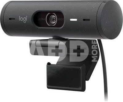 Logitech webcam Brio 500, black
